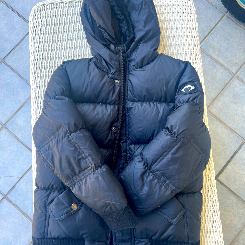 Appaman black coat size 7